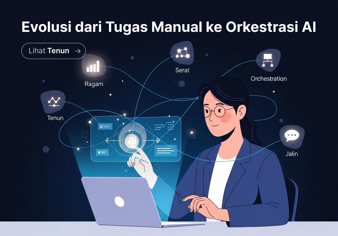 Evolusi dari Tugas Manual ke Orkestrasi AI