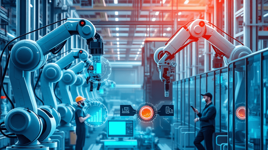AI dalam Robotika Industri Otomatisasi Tugas Manufaktur