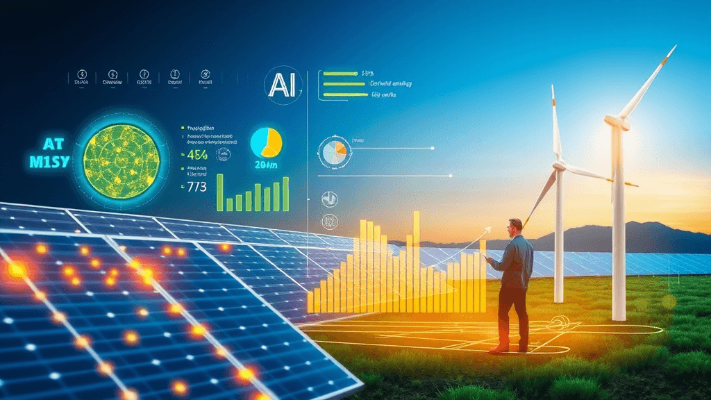 AI dalam Optimasi Energi Terbarukan Pembangkit Listrik Tenaga Surya dan Angin