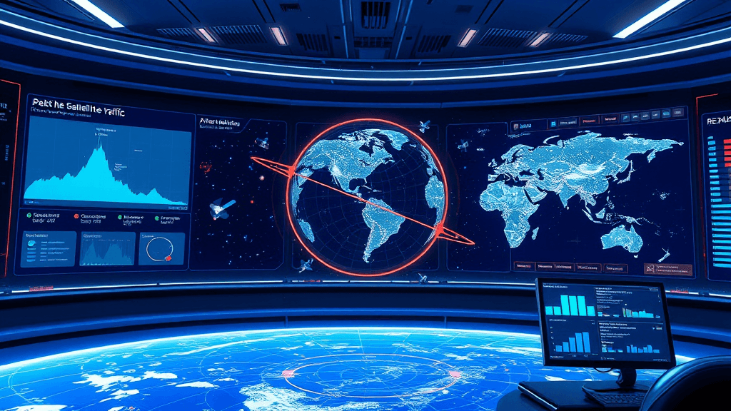 AI Jaga Orbit Cegah Tabrakan Satelit Masa Depan