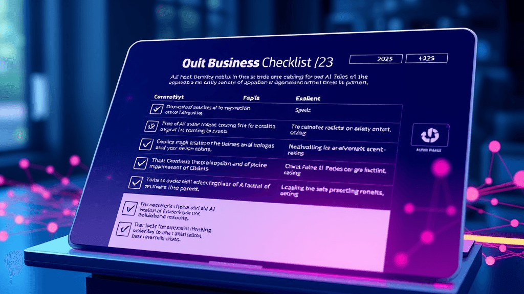Checklist Implementasi AI Bisnis Panduan Lengkap 2025