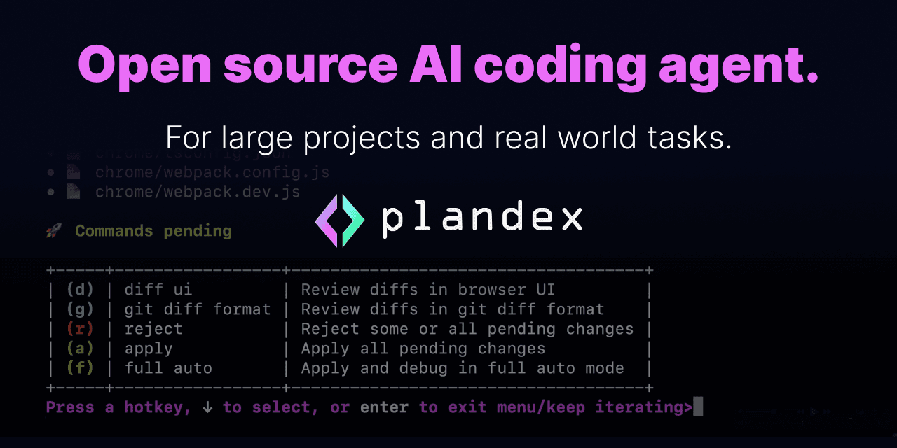 Plandex: Agen Pengkodean AI Open Source untuk Proyek Besar