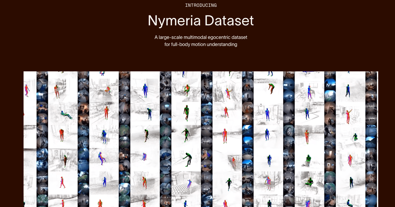 Project Aria: Nymeria Dataset, Koleksi Gerakan Manusia Terbesar untuk AR/VR