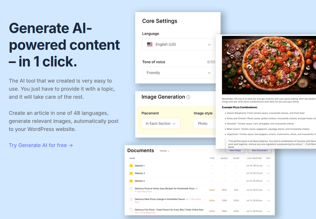 SEO Writing AI: Alat Pembuat Konten SEO Otomatis dengan Satu Klik
