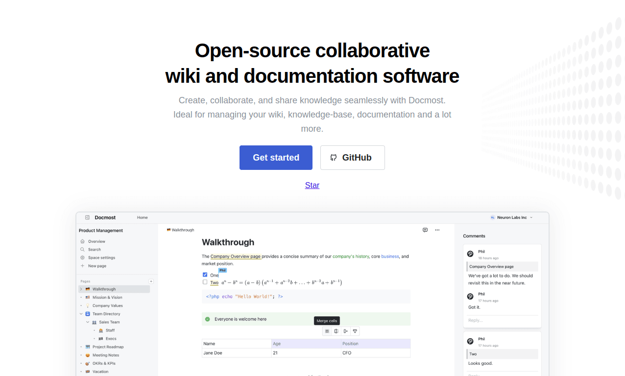 Docmost: Solusi Wiki Open Source untuk Kolaborasi Real-Time