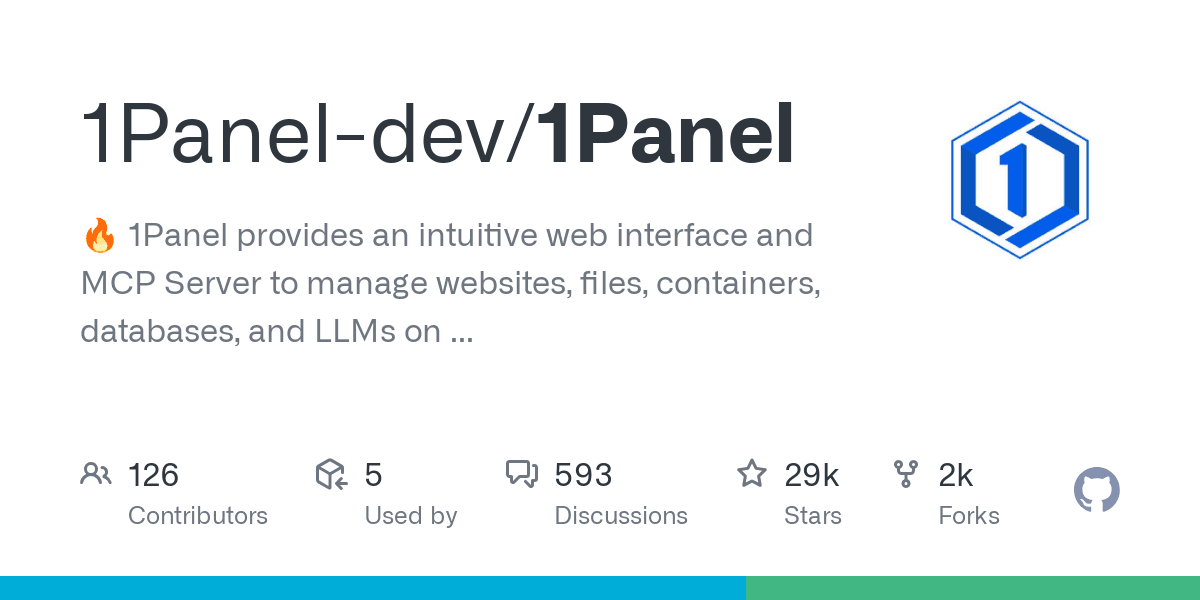 1Panel: Panel Manajemen Server Linux dengan AI & MCP Server