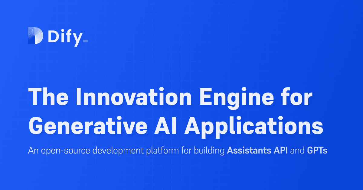 Dify: Platform Open Source untuk Bangun Aplikasi AI Generatif