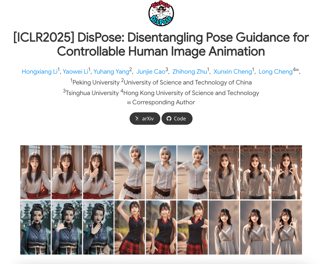 Lihxxx: DisPose – Animasi Manusia AI Tanpa Panduan Padat